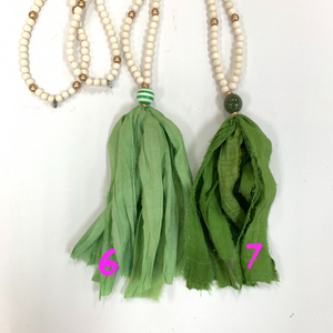 Sari Silk Necklace